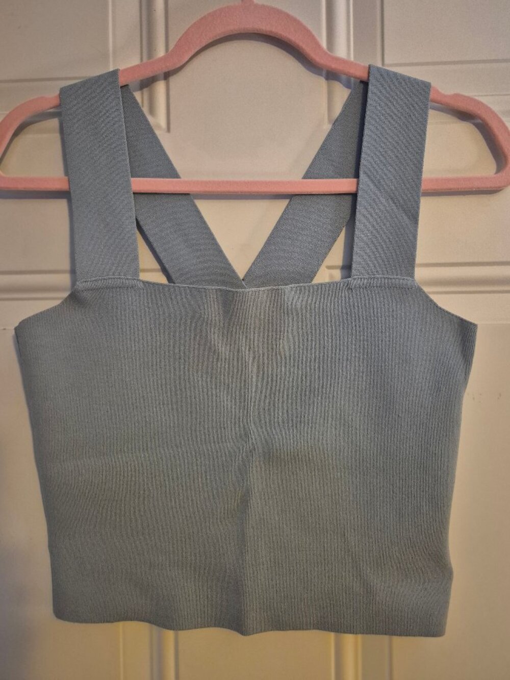 Halter Top. Lucy Paris. Medium. Blue